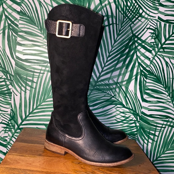 Kork-Ease Shoes - Kork-Ease Black Suede Knee High Boots 7 M